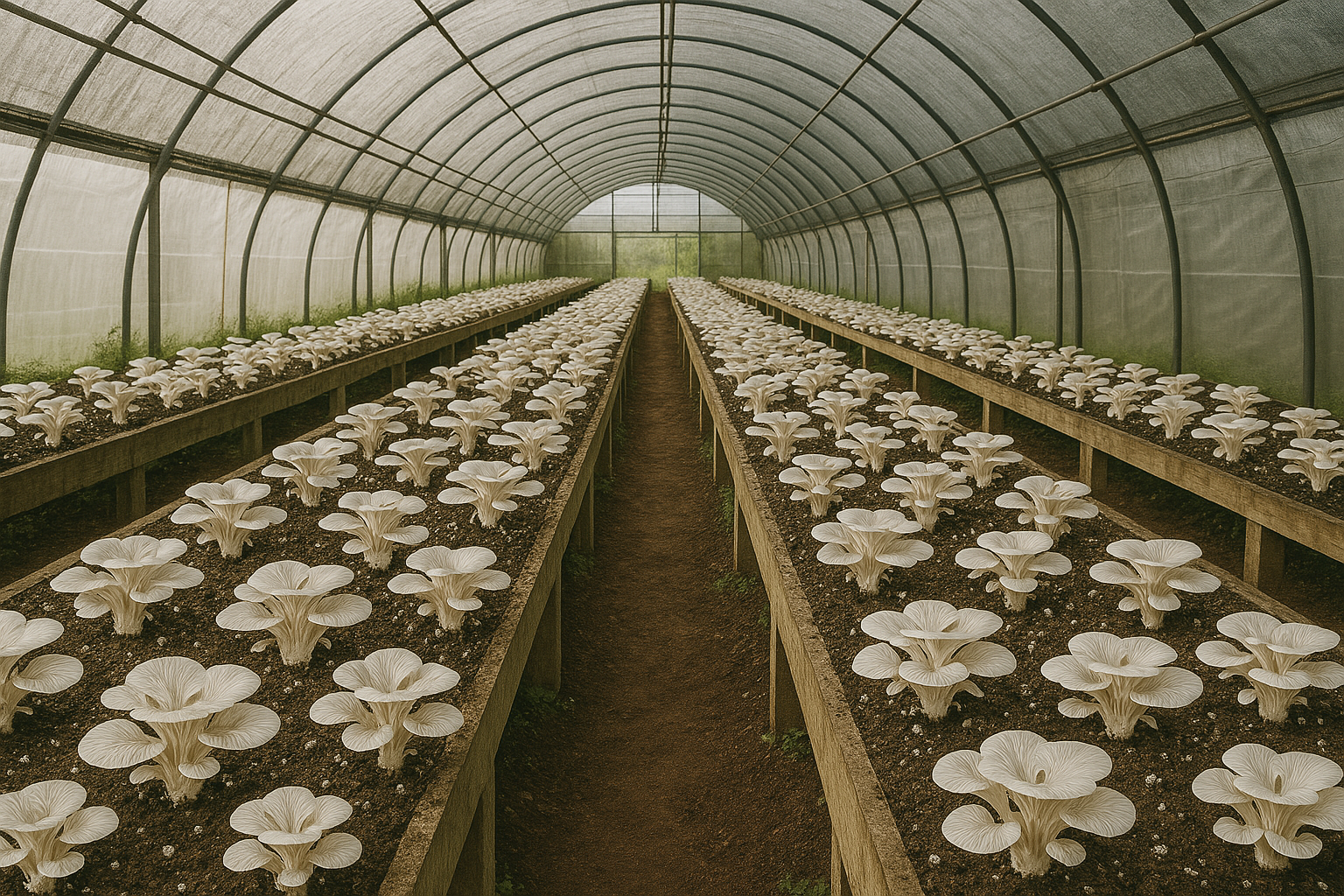 Organic Mushroom Farming